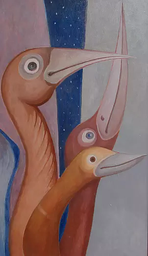 Mieczysław Burda - birds