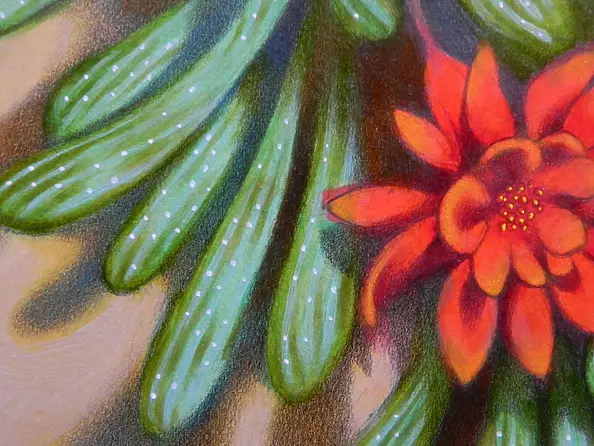 federico cortese - red flowers II