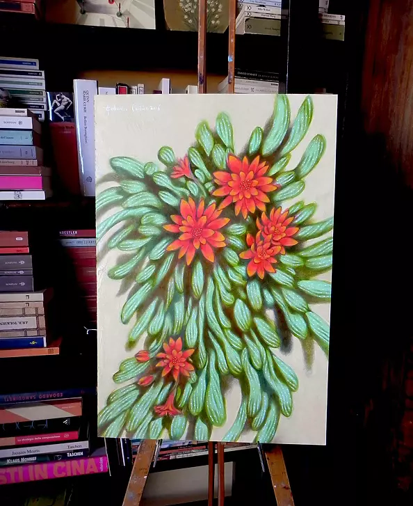 federico cortese - red flowers