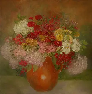 Barbara Przyborowska - retro bouquet