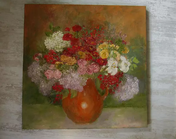 Barbara Przyborowska - retro bukiet