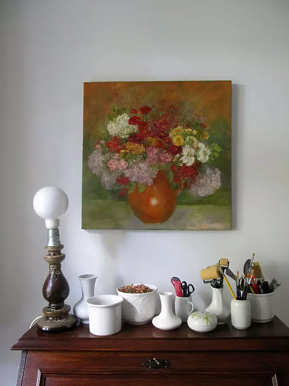 Barbara Przyborowska - retro bukiet