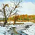 Rafał Bochra - river in winter