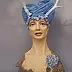 Dominika Rumińska - сказочная скульптура с синими волосами
