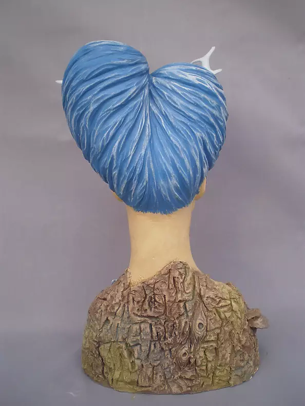 Dominika Rumińska - rzeźba Wróżka o niebieskich włosach