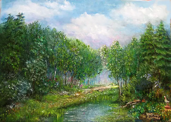 Alicja Urbaniak - ścieżka leśna