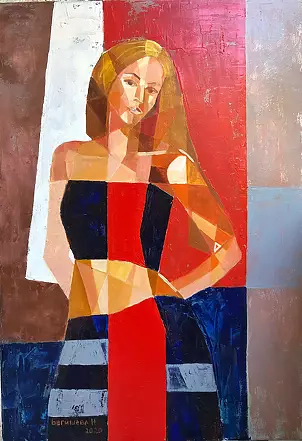 Nataliya Begisheva - self-portrait