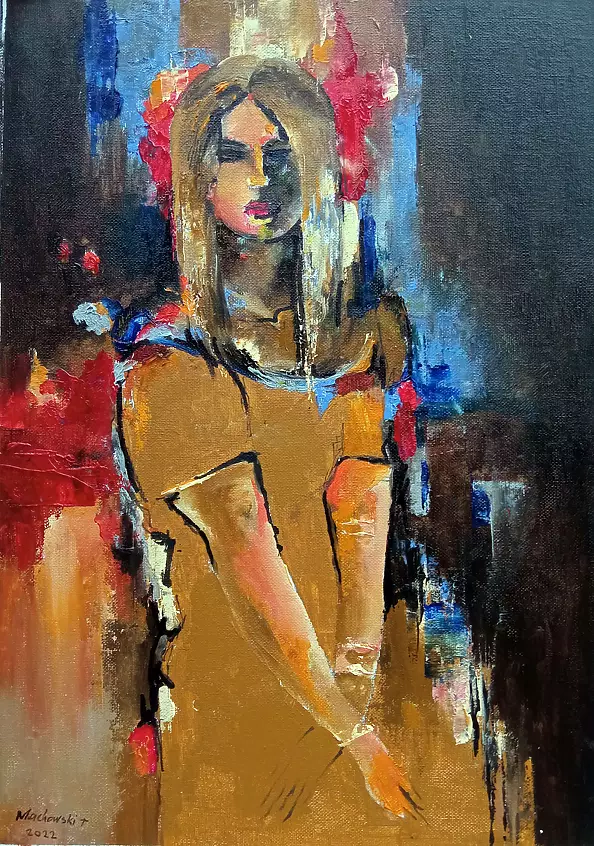 Tadeusz Machowski - siena woman