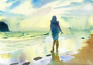 Piotr Zarzycki - traces on the sand