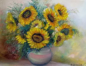 Alicja Urbaniak - sunflowers
