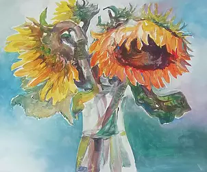 Dorota Chwałek - sunflowers