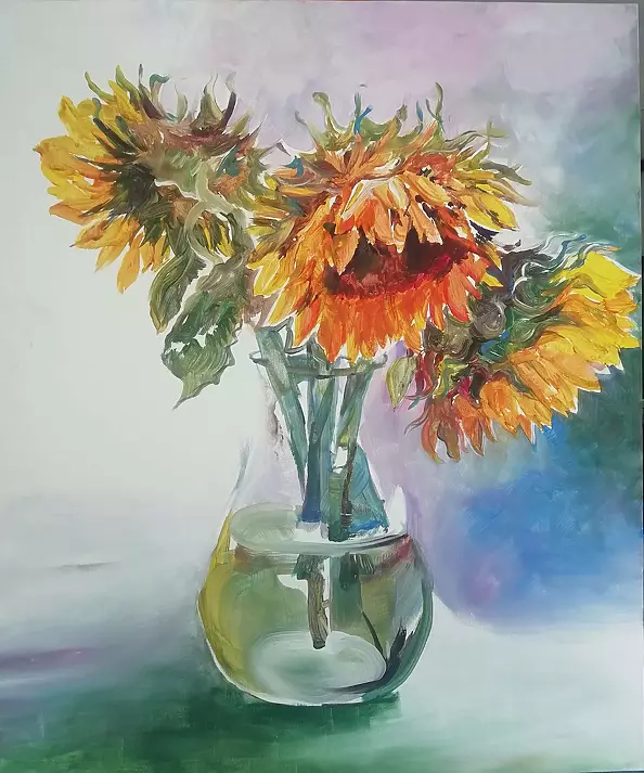 Dorota Chwałek - sunflowers