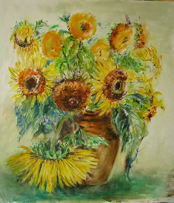 Jadwiga Marcinek - słoneczniki