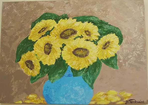 Jolanta Tomkowiak - sunflowers