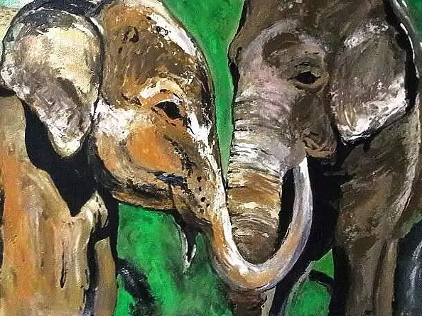 Ewa Mościszko - elephant love