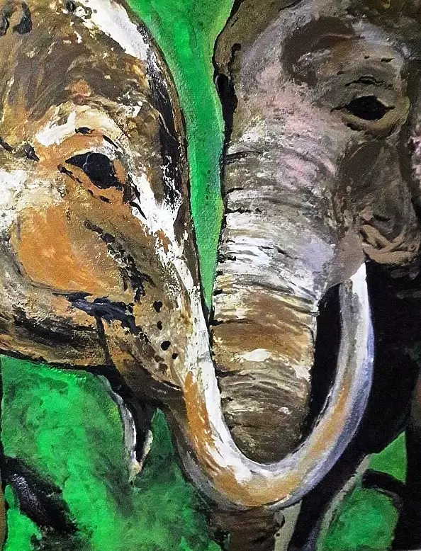 Ewa Mościszko - elephant love