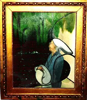 Padovani Nicolas - soeur emmanuelle, fontaine de Callian