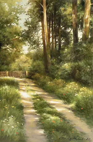 Małgorzata Sadowska Majewska - pine trees