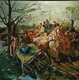 Stanisław Tobiasz - meeting on the bridge