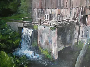  - old mill in Ojców