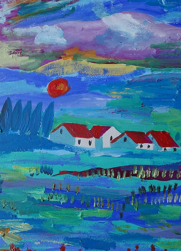 Marlena Kuc - surrealistyczny pejzaż