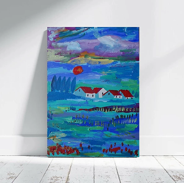 Marlena Kuc - surrealistyczny pejzaż