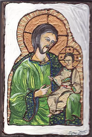 Ewa Pluskiewicz - św. Józef z Jezusem