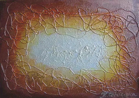 Krystyna Ciećwierska - danced needle n