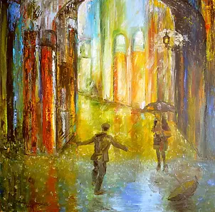 Maria Szymańska - Dancing in the rain