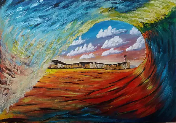 Paweł Jan Kotwica - rainbow wave