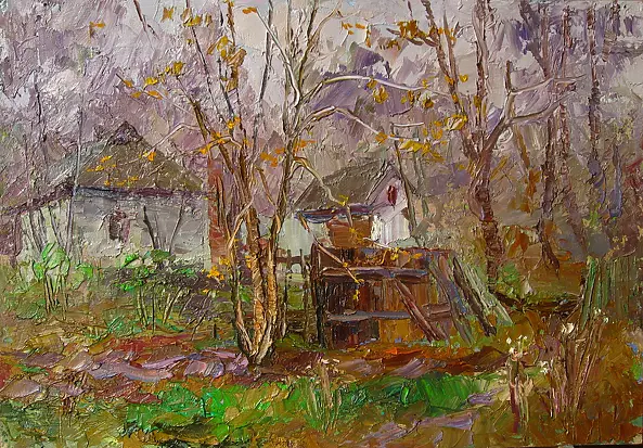 Borys Sierdiuk - the abandoned yard