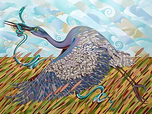 federico cortese - the heron and the eel