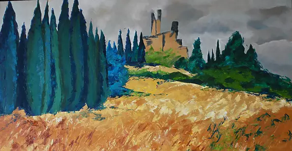 Bożena Siewierska - Tuscan sketches-4