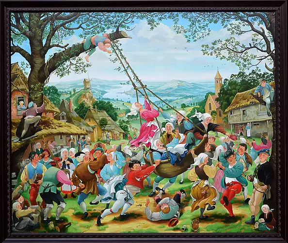 Aleksander Mikhalchyk - toy boat