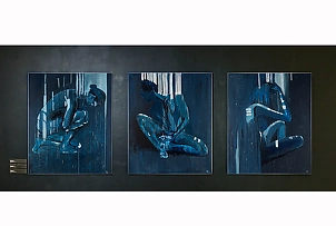 Kamila Sitak - Blue triptic