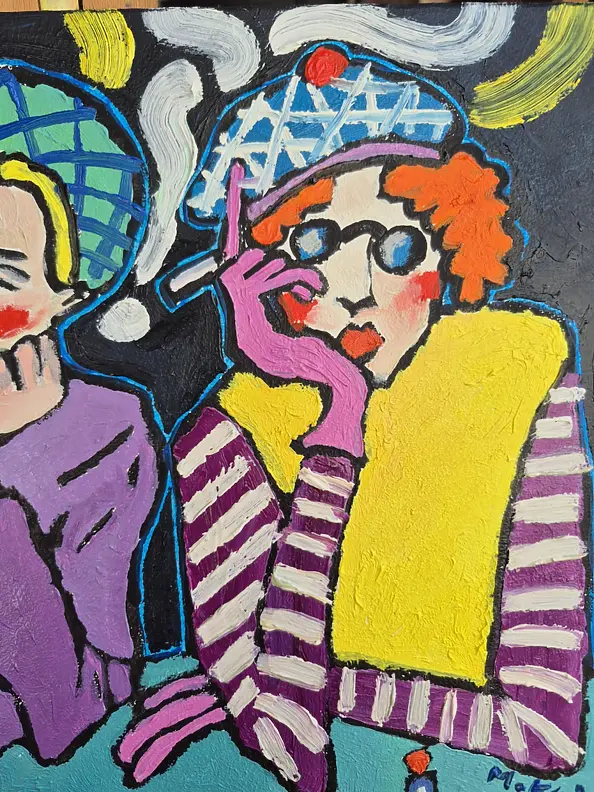 Marlena Kuc - trois divas qui bavardent