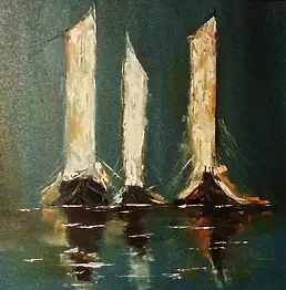 Stanisław Tobiasz - three galleys