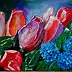 Mirosław Sobiech - tulips and hydrangea
