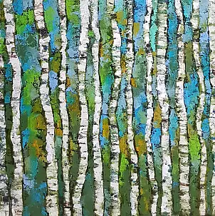   - высокие березы