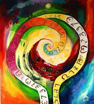   - In the language of the angels