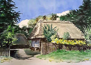 Rafał Bochra - in the Lublin open-air museum_1