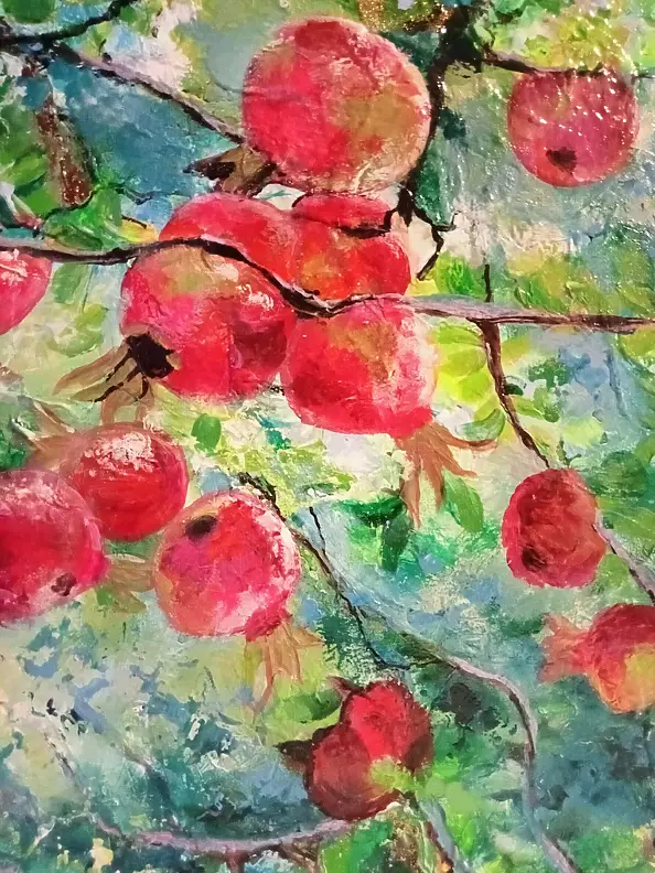 Ewa Mościszko - in the garden