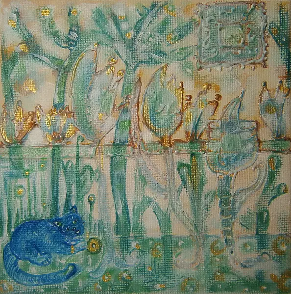 Anna Dela Kiersztyn - w ogrodzie