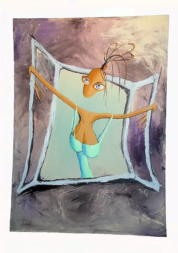 Romana Klinkosz - in the window