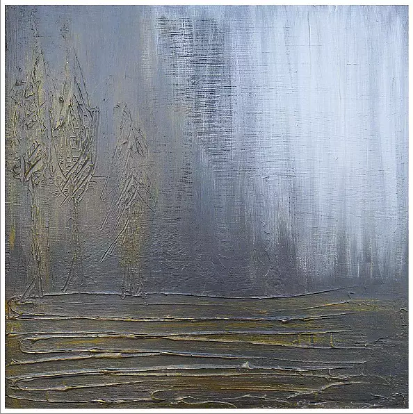 Krystyna Ciećwierska - w sosnowym lesie