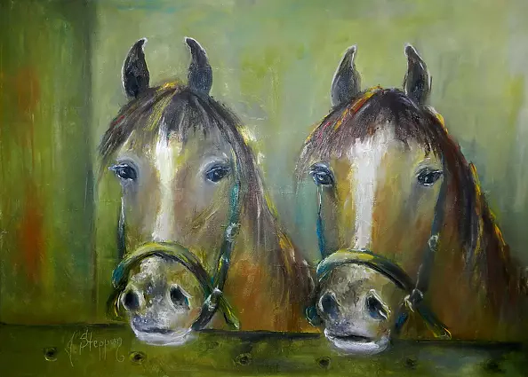 Jolanta Steppun - w stajni II - my chcemy galopem...