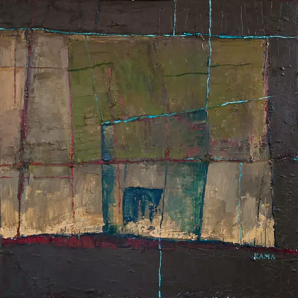 Anna Holewińska Żakowska - disappearing in the grass