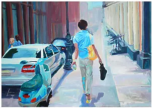   - walking on the soho