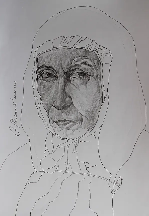 Grzegorz Mioduszewski - variation on the painting by Diego Velazquez 02