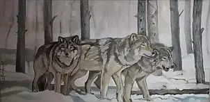 Sylwia Piotrowicz - une meute de loups